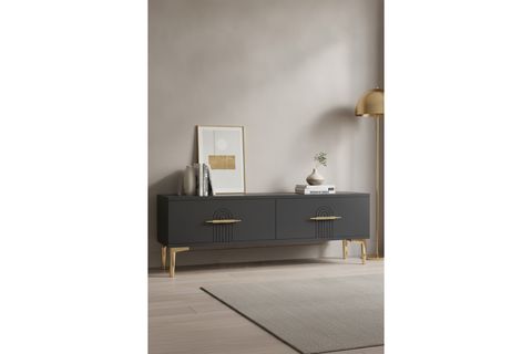 İDA TV SEHPASI, ANTRASİT, 120 CM, TSA1215A