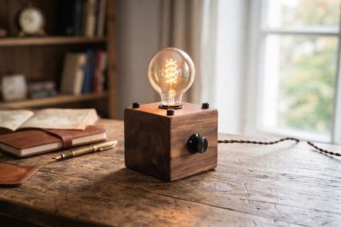 CUBE WOOD MASA LAMBASI