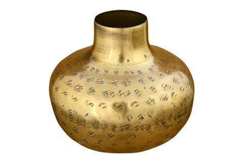 WARM DESİGN METAL ANTİK VAZO ANTİK PİRİNÇ