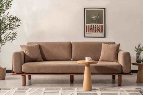 DİVA İSKANDİNAV ÜÇLÜ CEVİZ AYAK, KAHVERENGİ