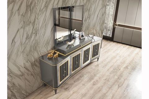 LUXURY YEMEK ODASI TAKIMI, SİYAH