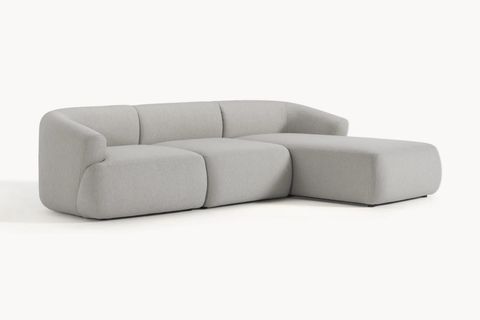 MİLA KETEN KÖŞE KOLTUK, SAĞ KÖŞE, GRİ