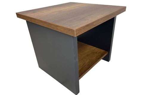 GOLDSİT STANDART SEHPA, BAROK ANTRASİT, 50X50 CM