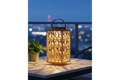 ÖZCAN AYDINLATMA SOLAR İÇ MEKAN MASA LAMBASI D19XH37CM, 4457S-13