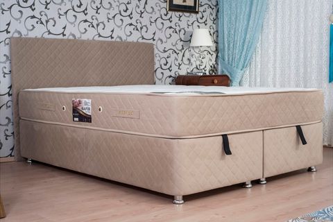 SAFİR FULL PEDSİZ YAYLI ÇİFT KİŞİLİK YATAK, 150X200