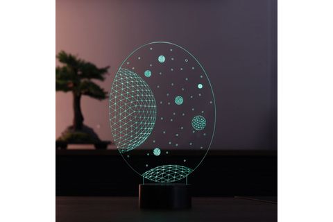 BYLAMP LED GECE LAMBASI, GALAXY
