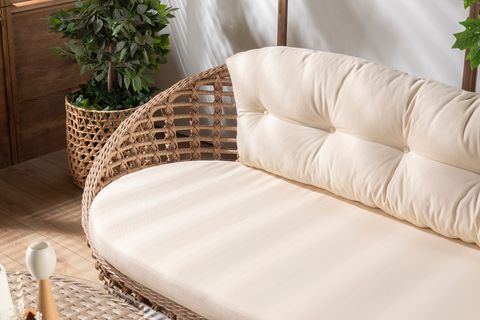 İSABEL RATTAN DÖNERLİ BAHÇE TAKIMI, CAPPUCCİNO