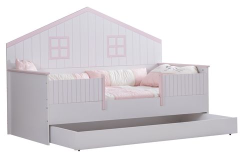 BRÜKSEL YAVRULU MONTESSORİ YATAK, PEMBE, 190X90