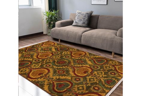SONBAHAR BAHÇESİ VİNTAGE DOKUMA TABAN HALI, 367 YNG, 60X120 CM