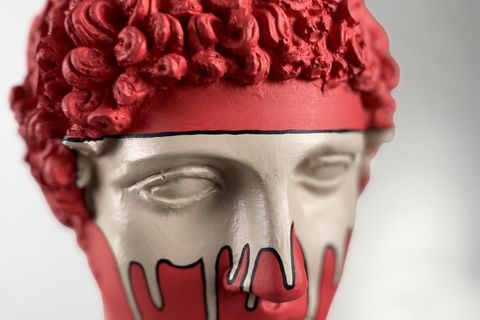 HERMES DYNAMITE POP ART DEKORATİF ROMA YUNAN HEYKELLERİ