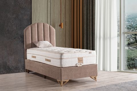 LORA BAZA BAŞLIK YATAK, 90X200