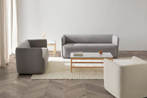 FORM ÜÇLÜ OFİS KOLTUĞU, GRİ