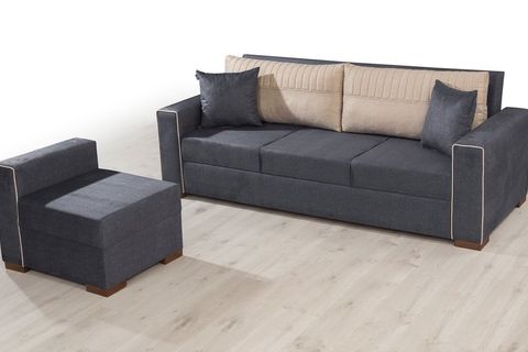 KLAS KÖŞE KOLTUK LACİVERT KREM