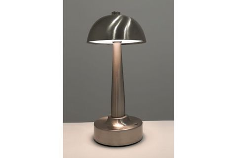 AVONNİ ML-64004-N NİKEL KAPLAMA MASA LAMBASI LED METAL 14CM