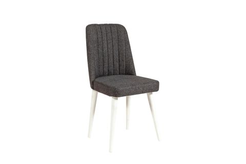 STORMİ MUTFAK MASA TAKIMI, BEYAZ ANTRASİT 1053, 120X75
