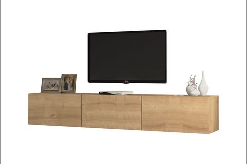 KOBER TV ÜNİTESİ, SAFİR MEŞE, 180 CM