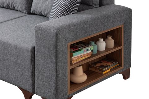 MİLAN MODÜLER KÖŞE KOLTUK, GRİ