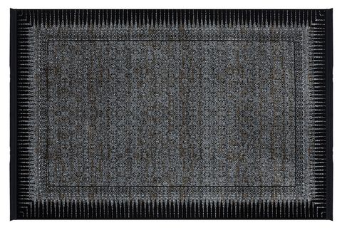 İPEKSİ MAKİNE HALISI, SİYAH, 5, 80X150
