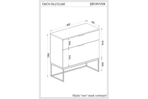 MİLVAKİ MOON 2 KAPAKLI ODA SETİ