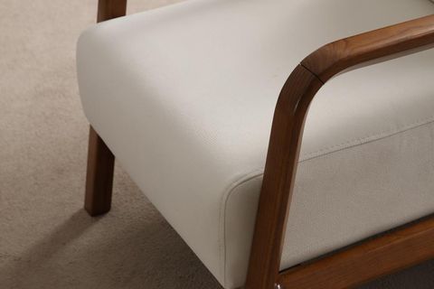 ALFA AHŞAP BERJER, BEYAZ