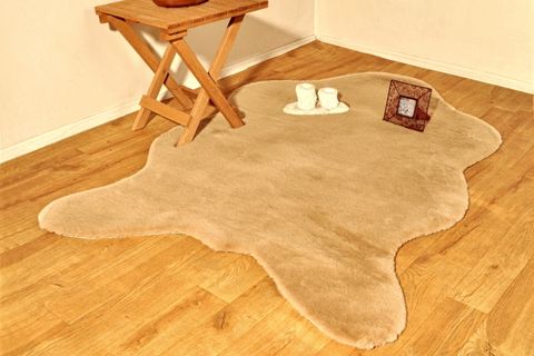 TAPPETO REX TAVŞANI DEKORATİF SİNGLE POST, CAMEL, 60X090