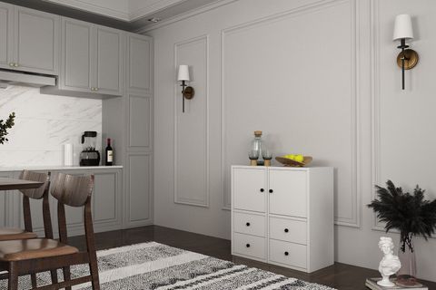 BK ÇOK AMAÇLI DOLAP, 4 KAPAKLI, ÇAD