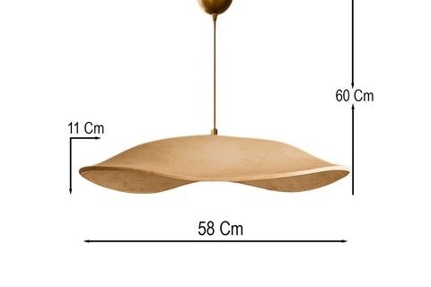 ENFAL HANDMADE KARBON BETON AVİZE