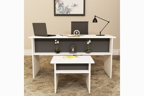 KALENDER DEKOR MERKÜR-1-2-MRK14 OFİS BÜRO MASASI TAKIMI