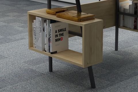 LAGOMOOD IRONY ÇALIŞMA MASASI, ANTRASİT MEŞE