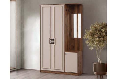 FERSA ASKILIKLI AYNALI PORTMANTO VESTİYER