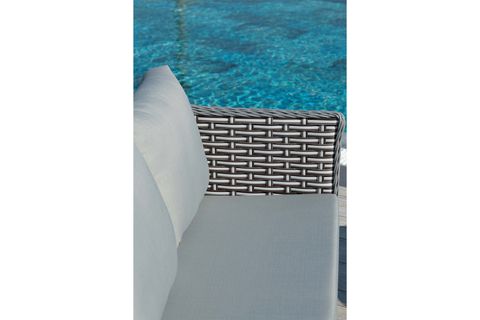 LETRA RATTAN BAHÇE MOBİLYASI, GRİ, 3+1+1