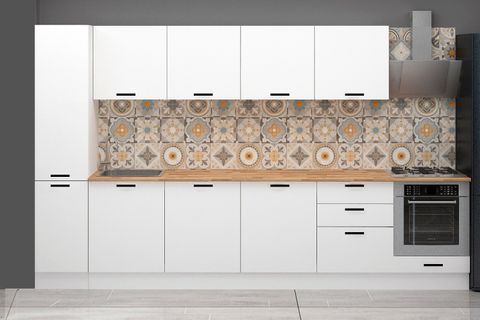 340 CM FİLİPA ANK MODÜLLÜ VE BOY DOLAPLI MUTFAK