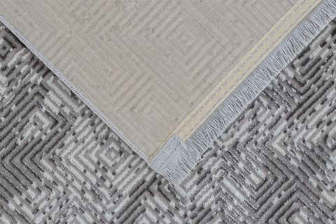 İPEKSİ MAKİNE HALISI, GRİ, 2, 100X300