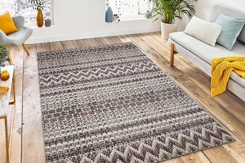 KULT İSKANDİNAV SİYAH HALI / KİLİM MİNİMALİST DİZAYN 80X150