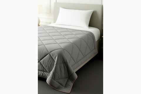 DORMEUR POLYCOTTON YORGAN FIRÇALI TEK KİŞİLİK, GRİ