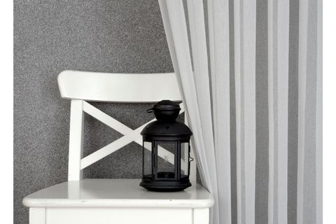 MASSARELLİ PAMUK DOKULU TÜL GRİ PİLESİZ 300X260