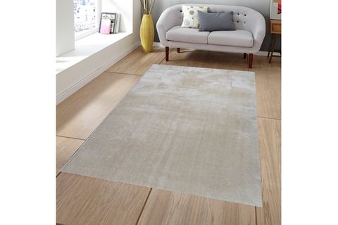 BALAT HALI DEKORATİF PELUŞ YOLLUK, BEJ, 80X150