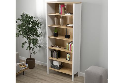 LUMERA İSKANDİNAV KİTAPLIK, 6 BÖLMELİ