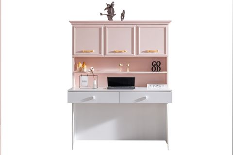 ROSA ÜNİTELİ ÇALIŞMA MASASI, PEMBE