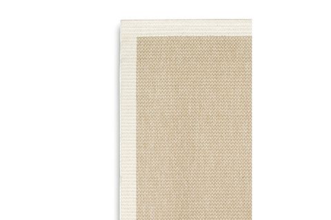 NOVELLO AGRA HASIR DOKULU SİSAL BEJ HALI, 80X300