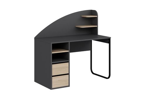 MİREL ÇALIŞMA MASASI, ANTRASİT DERİN SEPET