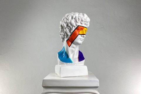 DAVID ROCK N ROLL POP ART DEKORATİF ROMA YUNAN HEYKELLERİ