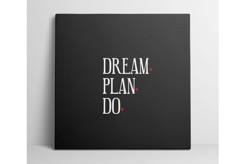 DREAM PLAN DO MİNİMAL KANVAS TABLO 60X60