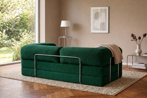 LEGOM YATAKLI AKTİVİTE KÖŞE KOLTUK KOYU YEŞİL, 200X200