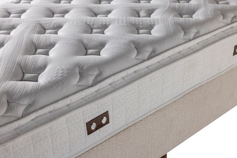 LEON BAZA BAŞLIK VE YATAK SETİ, KREM, 120X200