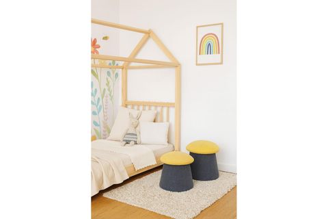 MOSHİ İKİLİ MANTAR PUF, SARI GRİ