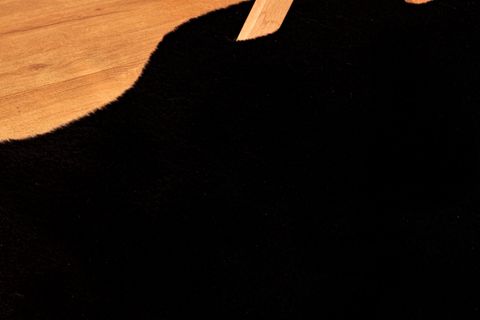 TAPPETO REX TAVŞANI DEKORATİF DOUBLE POST, SİYAH, 60X100