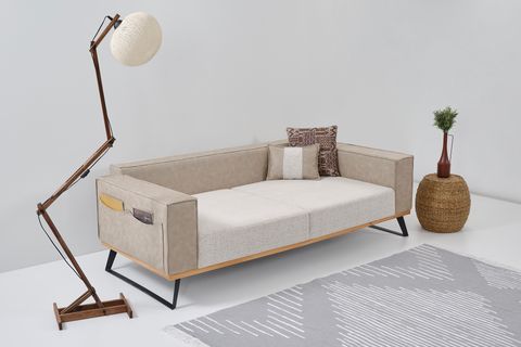 LOFT ÜÇLÜ KOLTUK, KREM