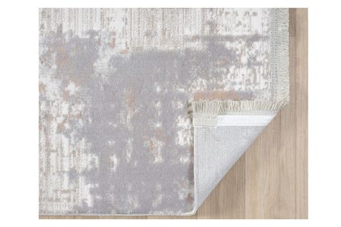 NOVA SERİSİ AKRİLİK DOKUMA MAKİNE HALISI, GRİ, A6010A, 100X200