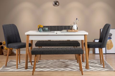 STORMİ MASA TAKIMI, BEYAZ ATLANTİK ANTRASİT